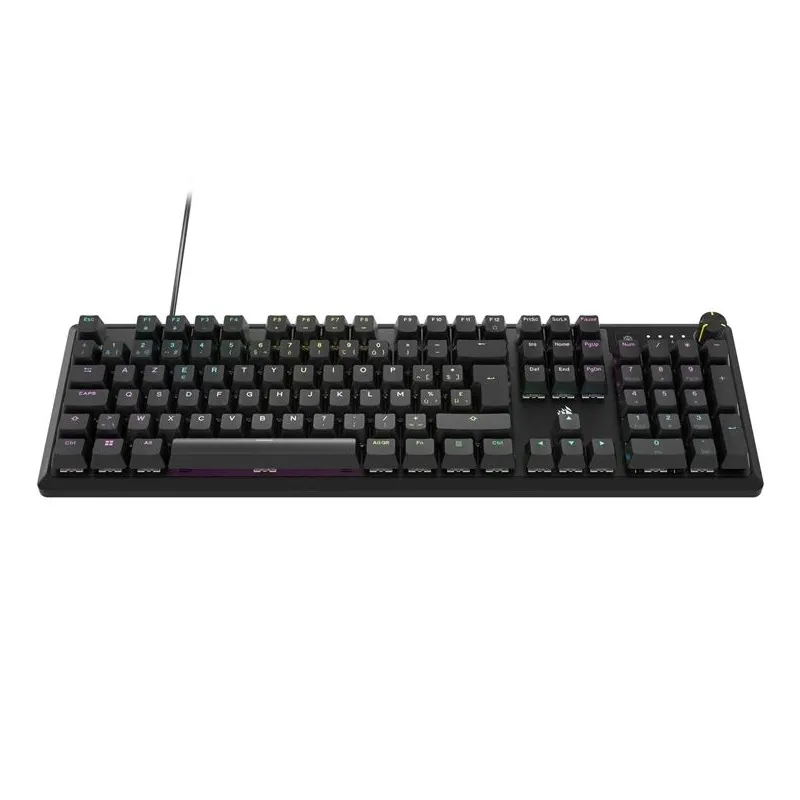 Klaviatūra Corsair K70 CORE Red switch Angļu ,US,. melna