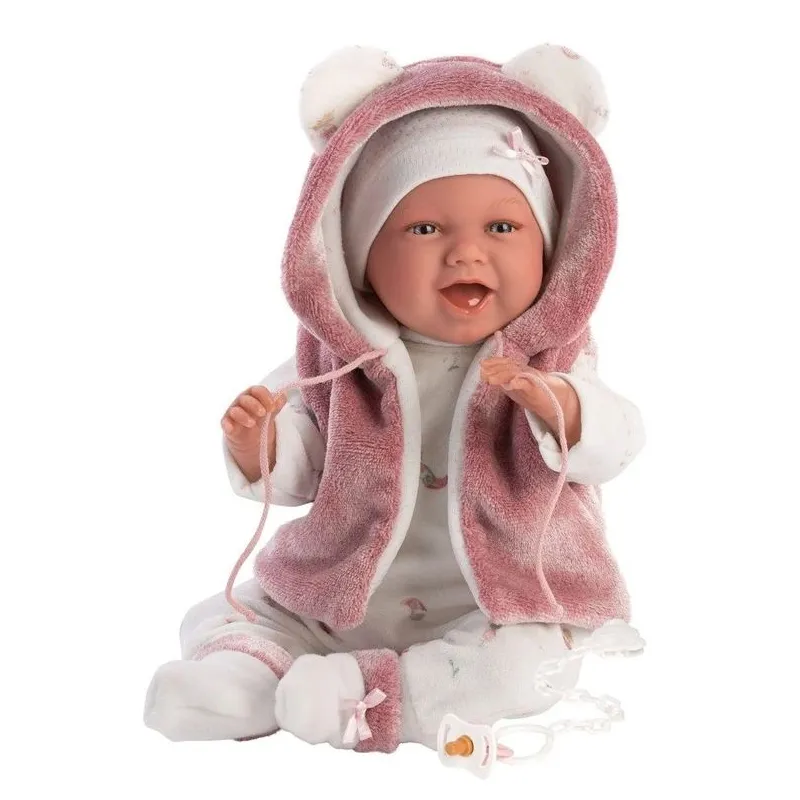 Lelle - jaundzimušais Llorens Mimi Fuxia 74070. 42 cm