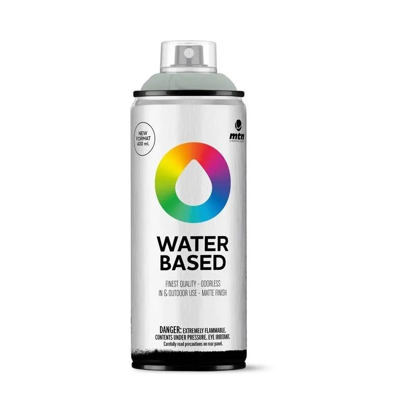 Krāsu aerosoli Montana Water Based RV-7040. pelēks. 0.4 l