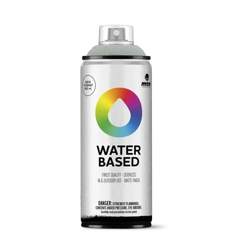 Krāsu aerosoli Montana Water Based RV-7040. pelēks. 0.4 l