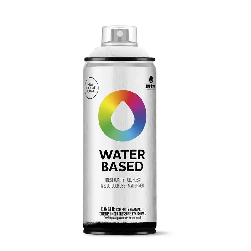 Krāsu aerosoli Montana Water Based RV-9010. balta. 0.4 l