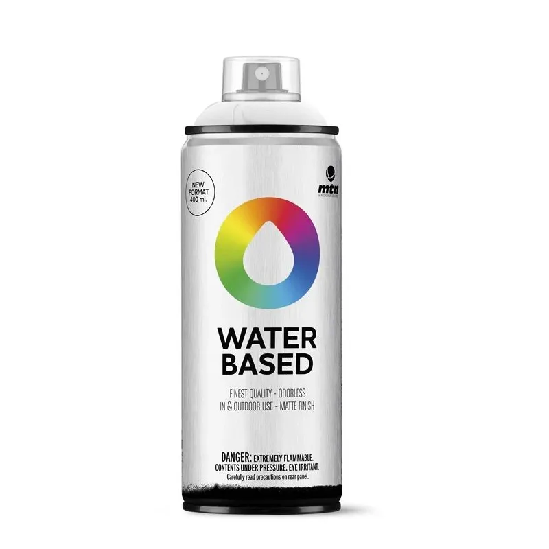 Krāsu aerosoli Montana Water Based RV-9010. balta. 0.4 l