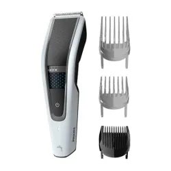 Philips - Hair clipper - HC5610-15 Series 5000 - Cordless or corded - Number of length steps 28 - Black-Grey