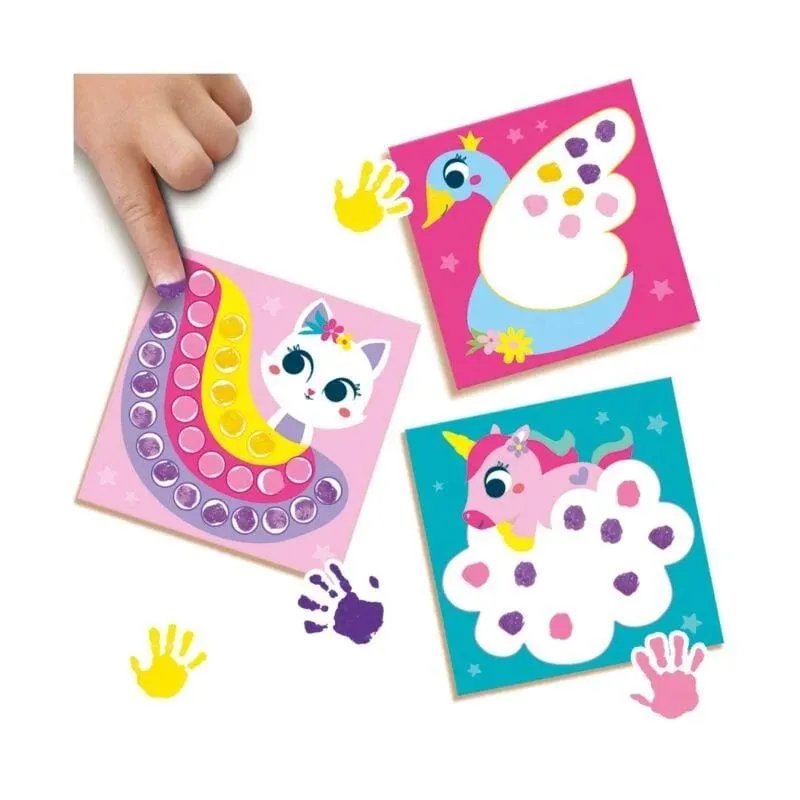 Radošais komplekts SES Creative Fingerprint Paint 14446