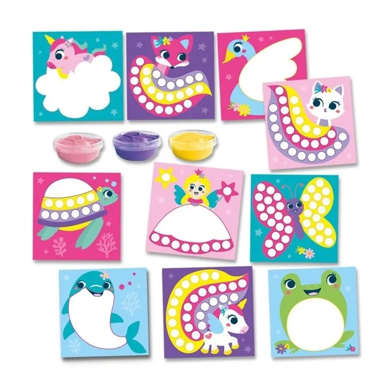 Radošais komplekts SES Creative Fingerprint Paint 14446