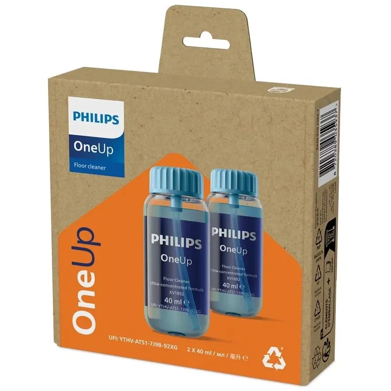 Grīdas mazgāšanas līdzeklis Philips OneUp. 0.04 l. 2 gab.