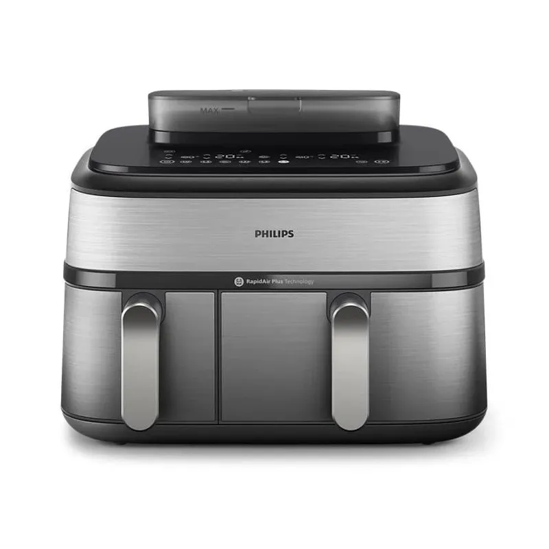 Aerogrils Philips 5000 sērija NA555-00. sudraba. 2750 W. 9 l