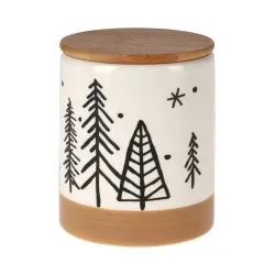 Jar storagexmas tree 12cm