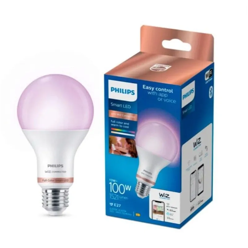 Spuldz led wifi a60e27 12.5w 1521lmrgbtw