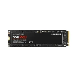 Samsung - 990 PRO - 2000 GB - SSD form factor M.2 2280 - Solid-state drive interface PCIe Gen4x4 - Read speed 7450 MB-s - Write