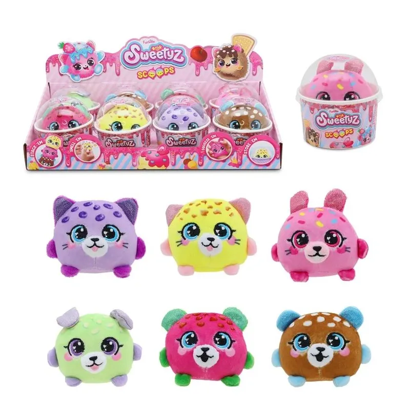 Mīkstā rotaļlieta Sweetyz scoops. daudzkrāsaina