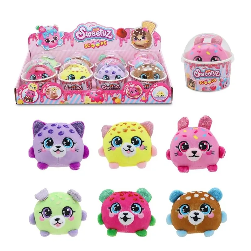 Mīkstā rotaļlieta Sweetyz scoops. daudzkrāsaina