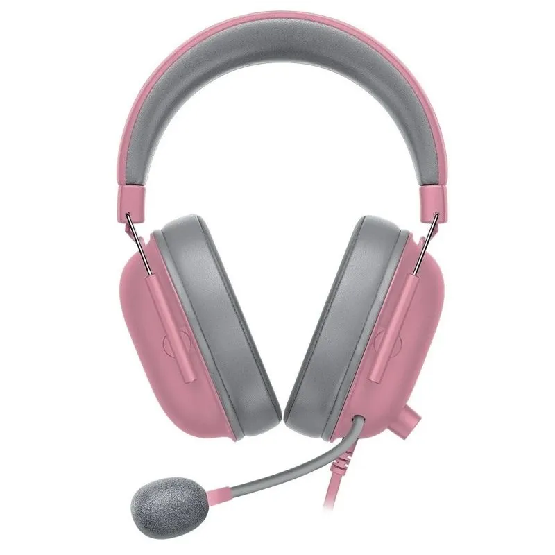 Spēļu austiņas Razer BlackShark V2 X. rozā