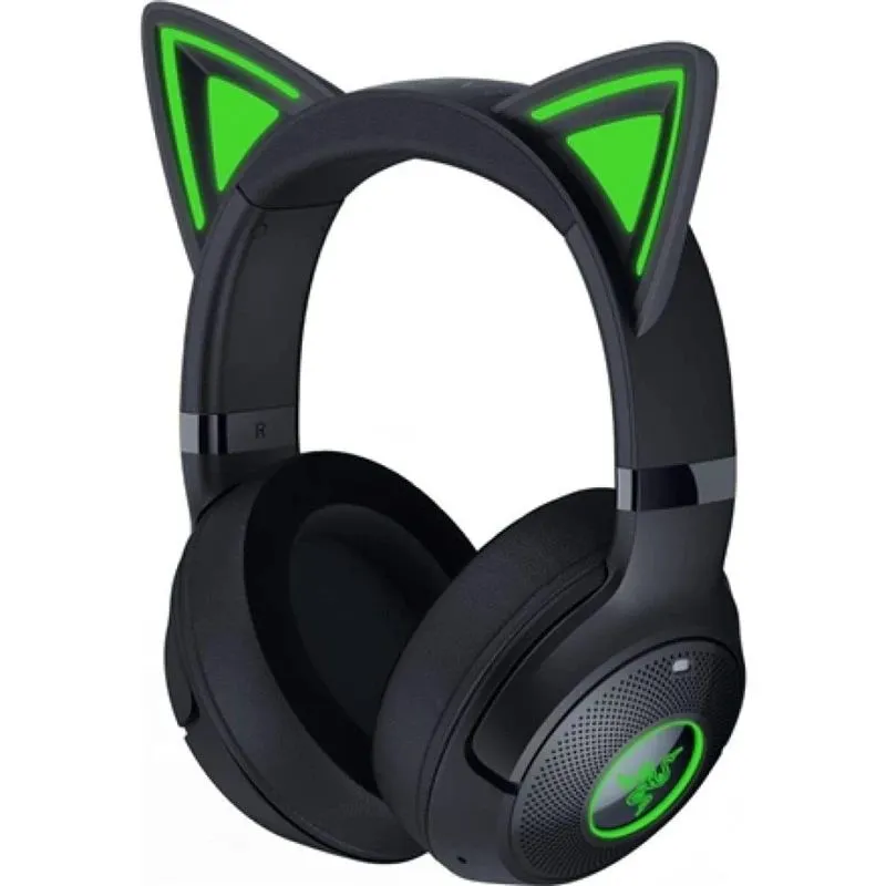 Austiņas Razer Kraken V2 Kitty BT, melnas