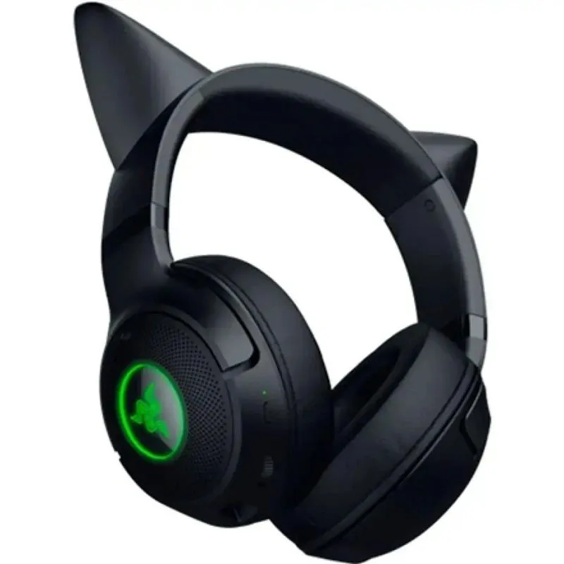 Austiņas Razer Kraken V2 Kitty BT, melnas