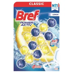 Tual.bloki Bref Power Active Lemon. 3x50 g