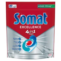 Dishwash cap somat excellence 4in1 30pcs
