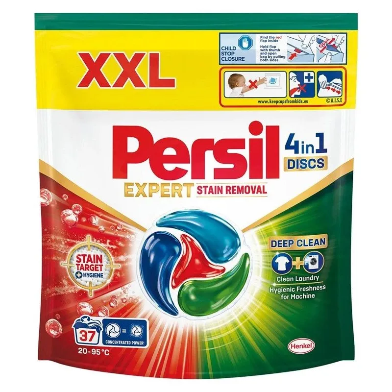 Kapsulas mazgāšanai Persil STAIN REMOVAL. 37 gab.