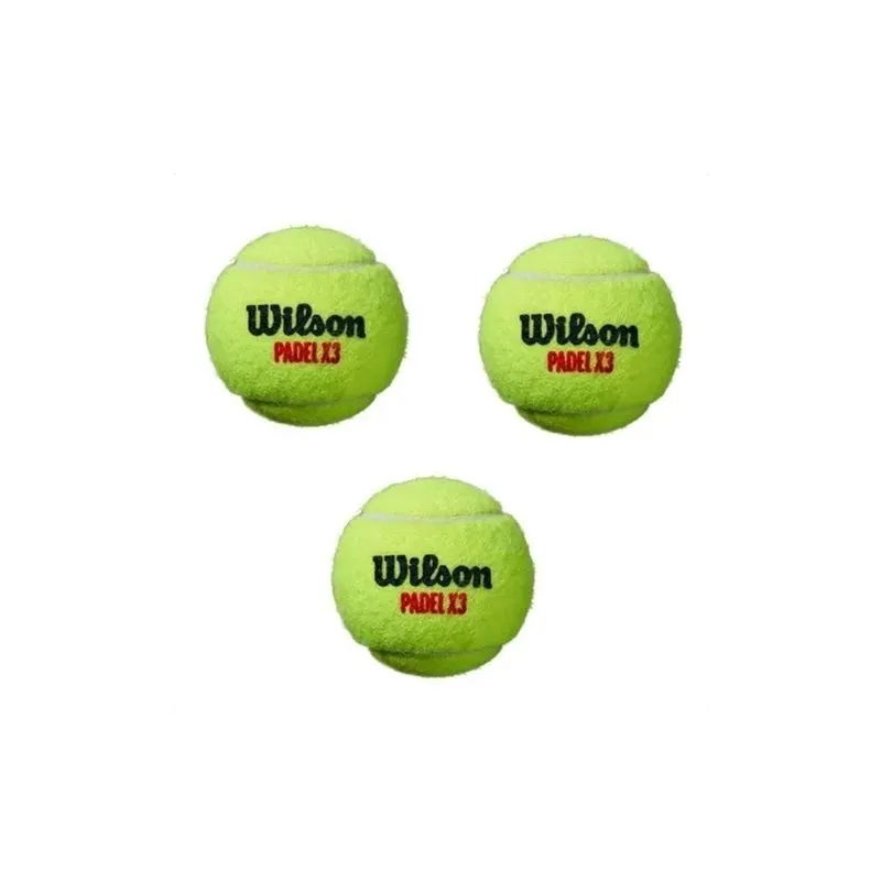 Padel tenisa bumba Wilson X3. 3 gab.
