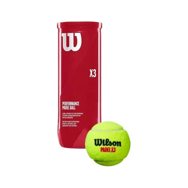 Padel tenisa bumba Wilson X3. 3 gab.