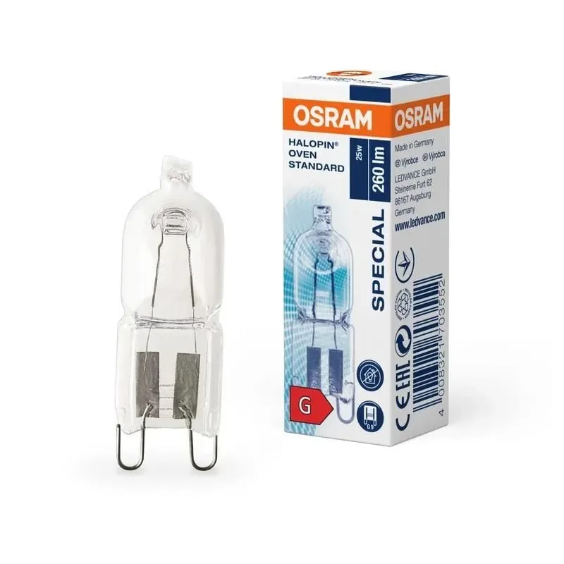 Spuldze Osram Halogēnā spuldze 2700 °K G9 25W 260lm