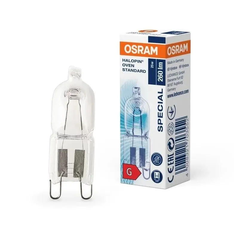 Spuldze Osram Halogēnā spuldze 2700 °K G9 25W 260lm