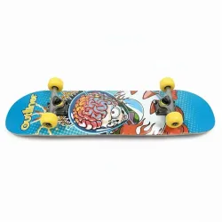 Skrituļdēlis. melna-dzeltena