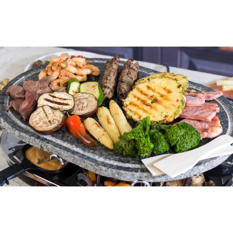 Giles & Posner EK1872GV2VDE Tabletop Stone Raclette