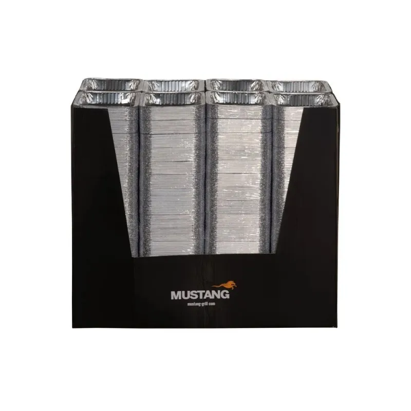 PAPLĀTE GRILAM MUSTANG FOIL 31 cm x 21 cm 12gab.