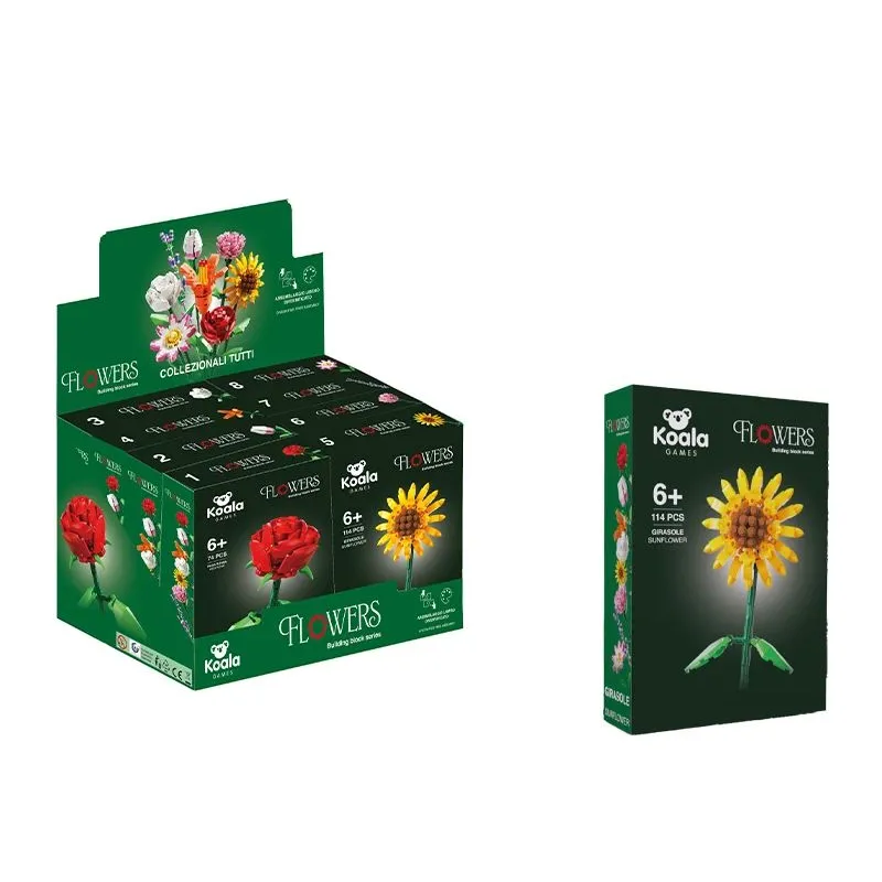 Koala Games G2672 Flowers Blocks ,Random Color,