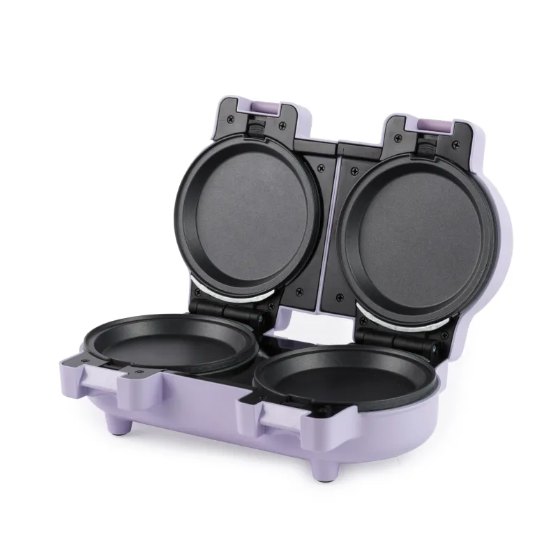 Giles & Posner EK5923GSPPVDE Double Snack &t Waffle Maker
