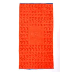 Pludmales dvielis Pierre Cardin. oranžs. 170 cm x 90 cm