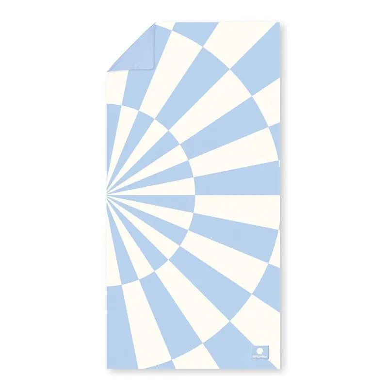 Sporta dvielis Spokey. zila-balta. 160 cm x 80 cm