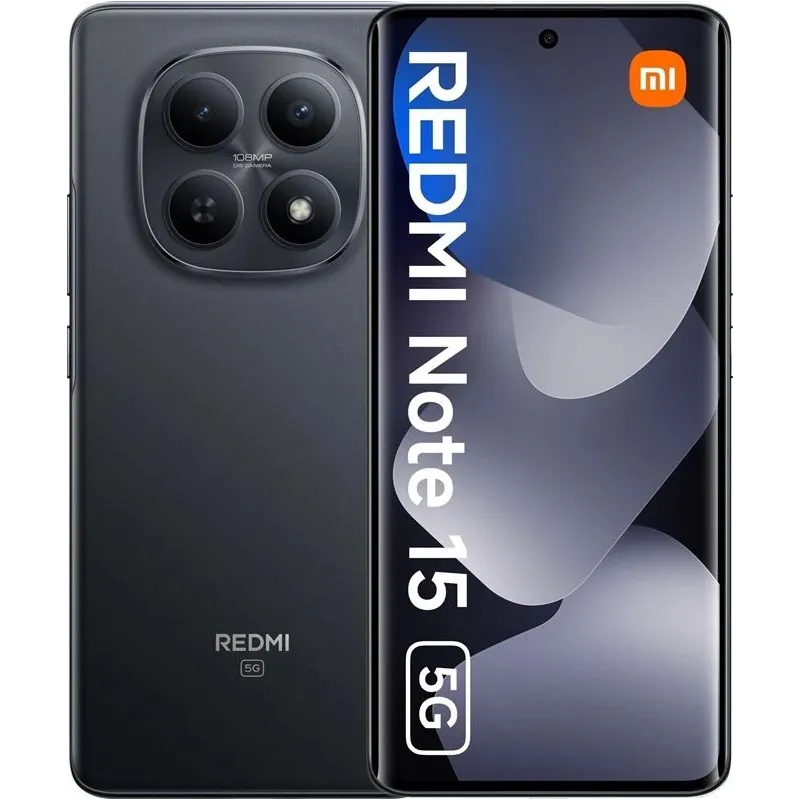 Telefons redmi note 15 5g 6-128gb melns