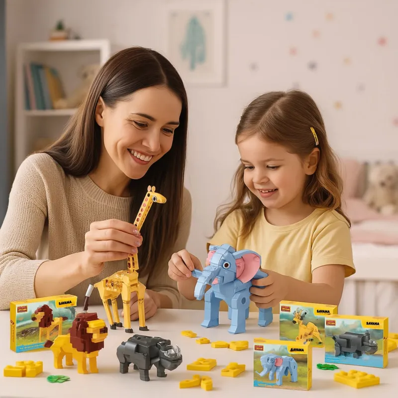 Koala Games G2667 Animals Blocks ,Random,