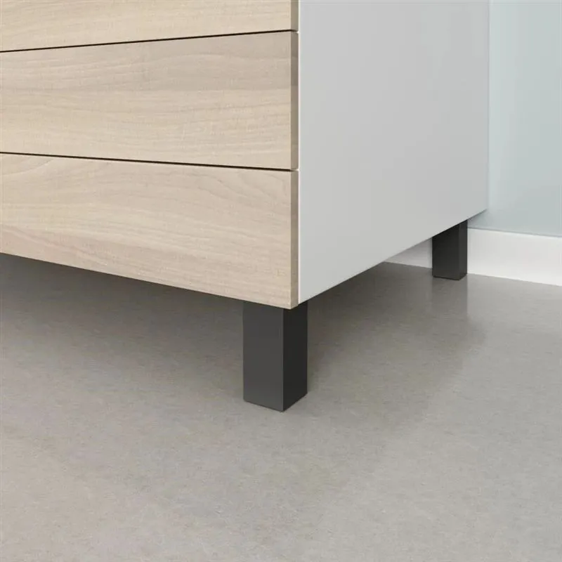 Kājiņa Rei 40x40x100. melna