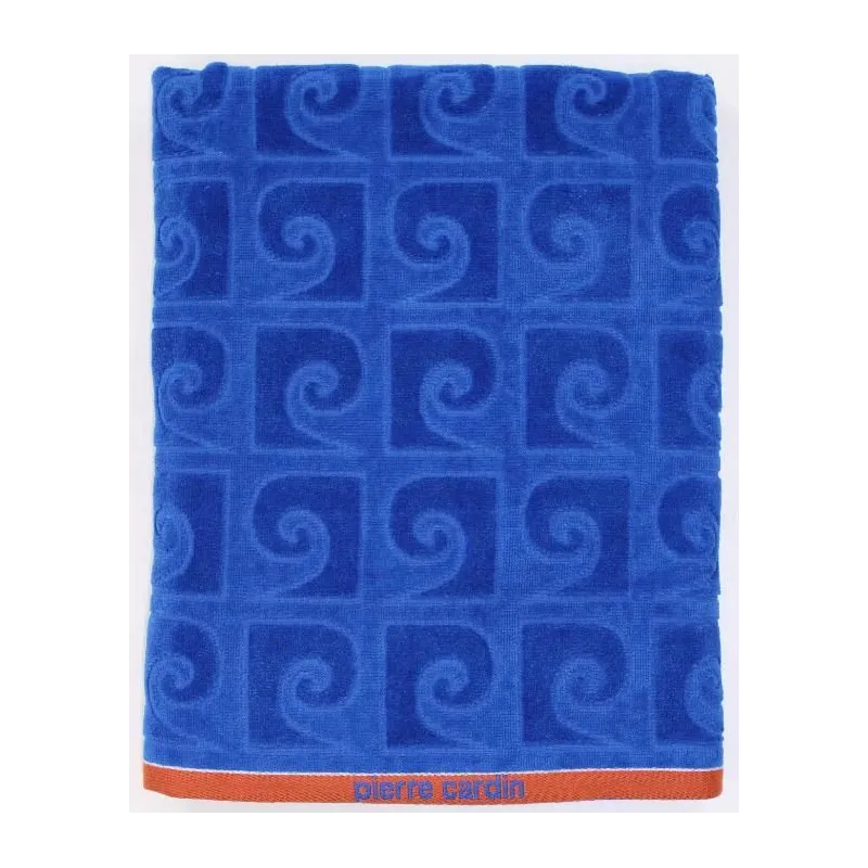 Pludmales dvielis Pierre Cardin. zils. 170 cm x 90 cm