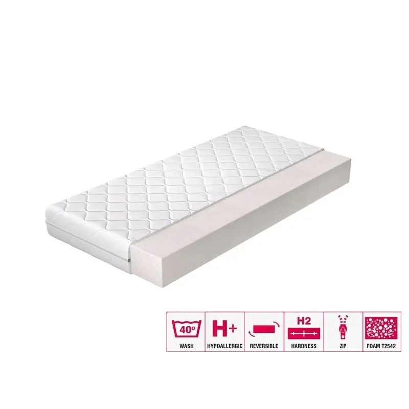 Matracis Lino. 200 cm x 90 cm. vidēja cietība