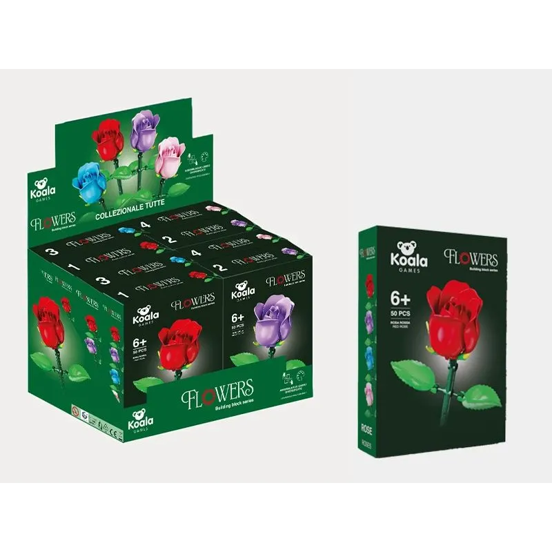 Koala Games G2671 Rose Blocks ,Random Color,