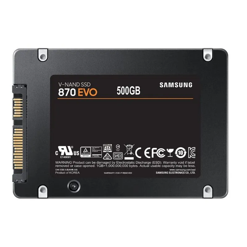 Disks Samsung SSD 870 EVO 500GB