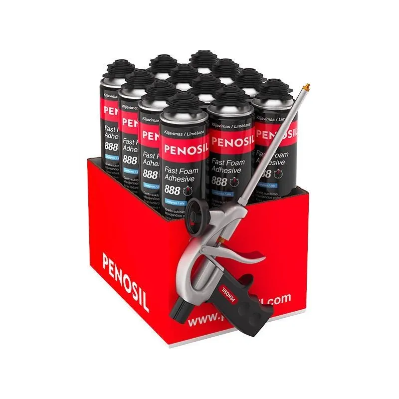 Penosil ātro putu līmes 888+C1 pistole. 0.83 l. zila
