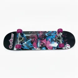 Skrituļdēlis. zila-melna-dzeltena