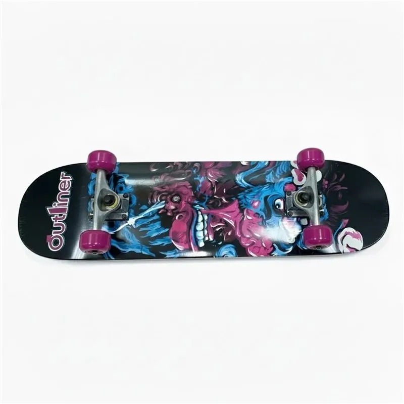 Skrituļdēlis. zila-melna-dzeltena