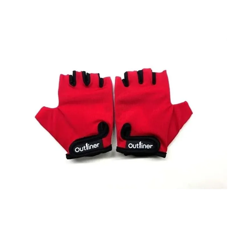 Velo cimdi bērniem Outliner. sarkana. M