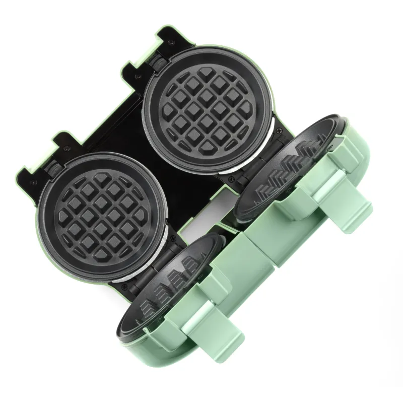 Giles & Posner EK5922GSGRVDE Double Waffle Maker