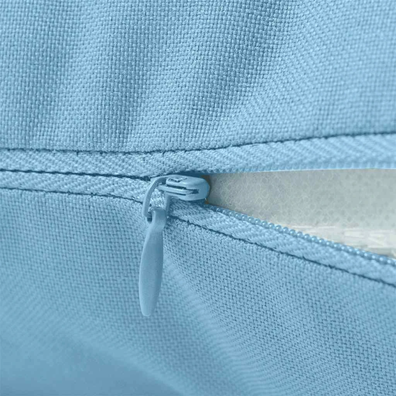 vidaXL dārza mēbeļu spilveni, 2 gab., 60x40 cm, gaiši zili