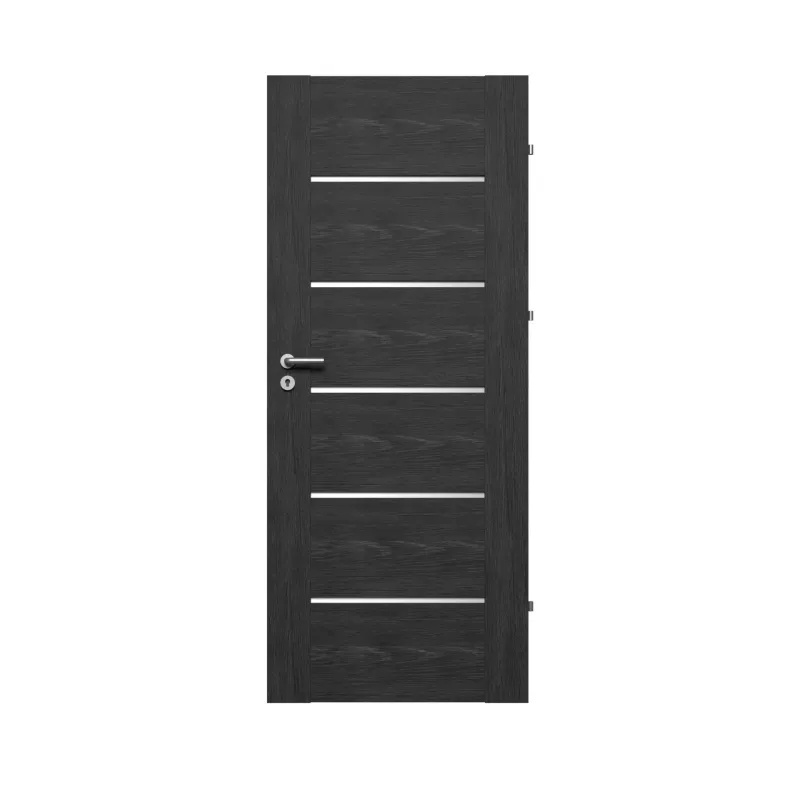 Iekšdurvju vērtne Domoletti Atlanta, labais, antracīta ozola krās., 203 x 84.4 x 4 cm