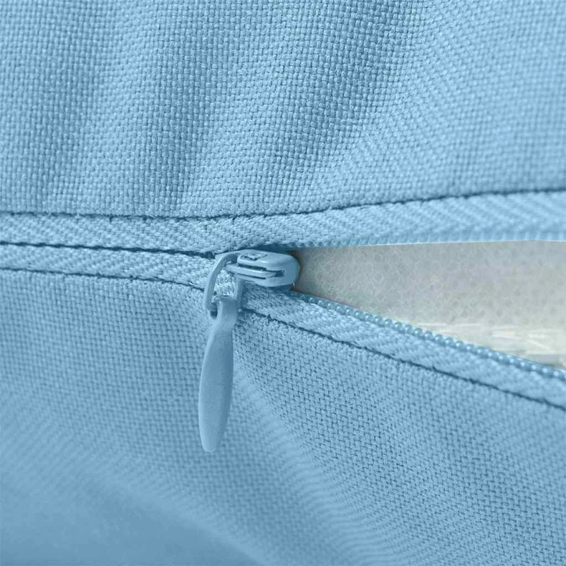 vidaXL dārza mēbeļu spilveni, 4 gab., 60x40 cm, gaiši zili