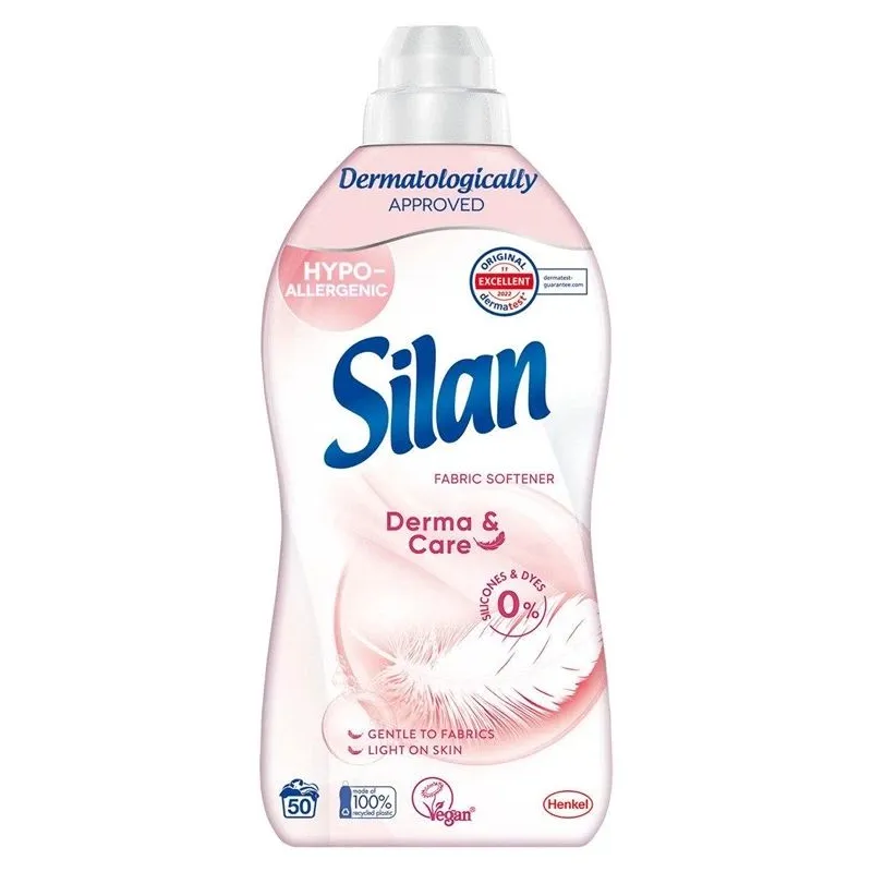Veļas mīkstinātājs Silan Derma Care. šķidrums. 1.1 l