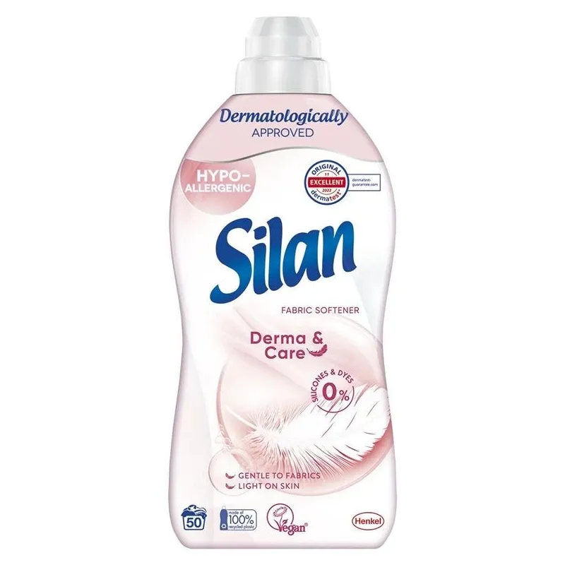 Veļas mīkstinātājs Silan Derma Care. šķidrums. 1.1 l